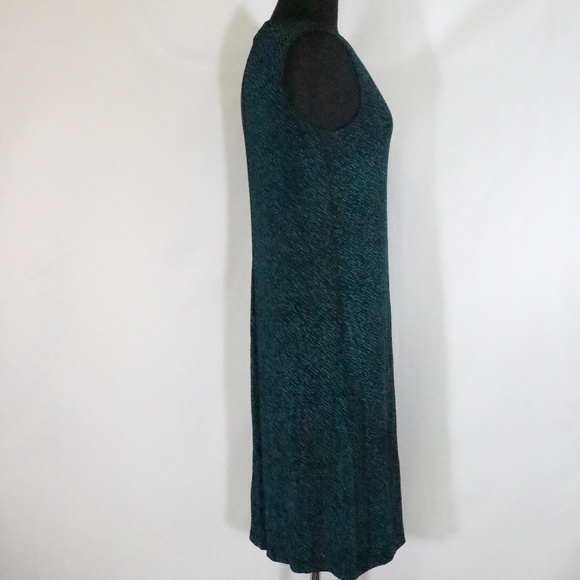 COLDWATER CREEK Green Sleeveless Shift Dress Sz 8 US Women - Picture 3 of 7